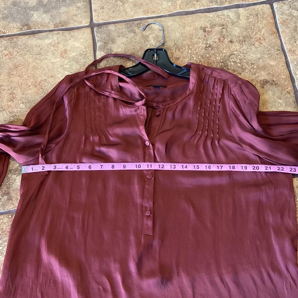 J. Crew Silky Shirt size Large - Picture 8 of 12